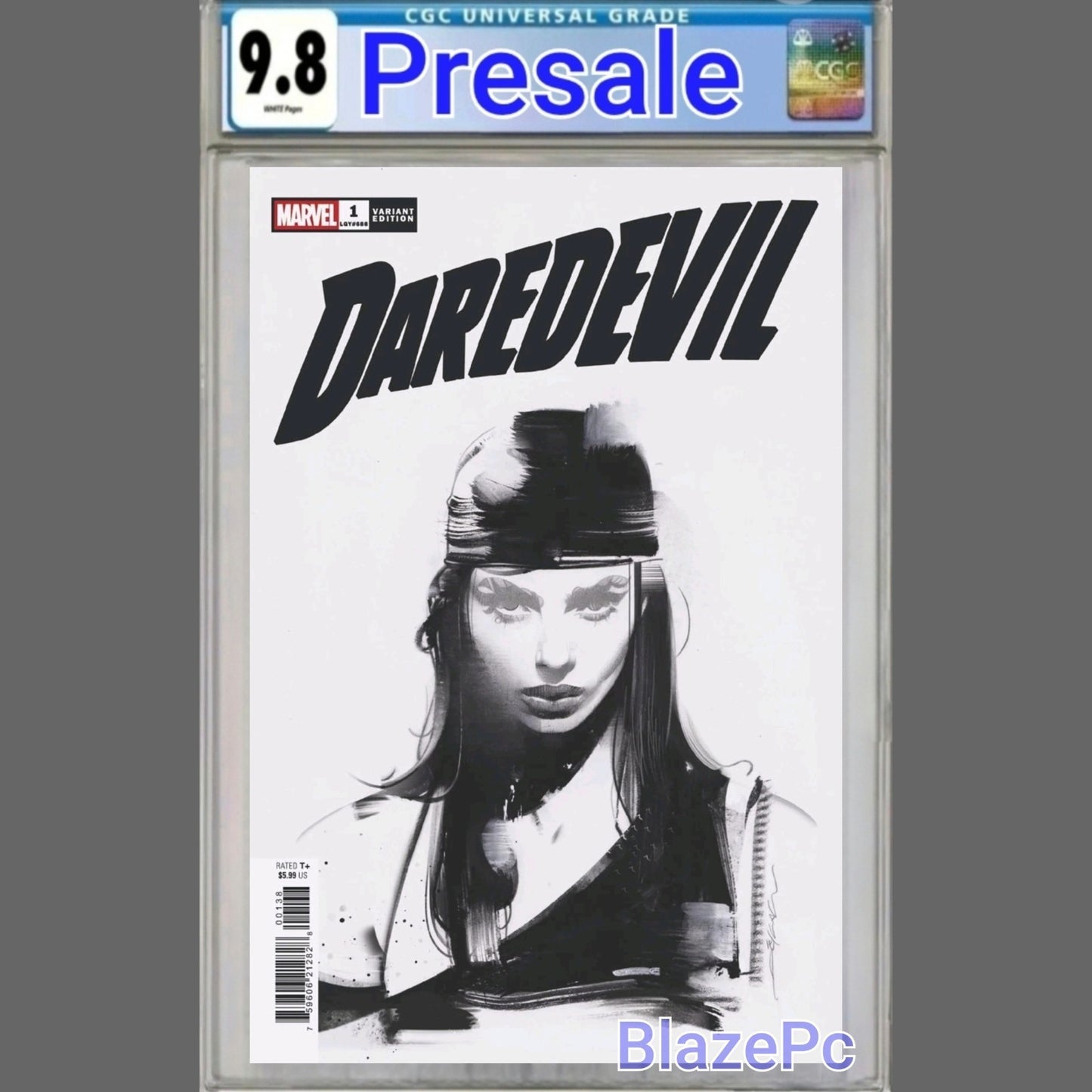 Daredevil #1 CGC 9.8 1:500 Jeff Dekal Variant 1st Print Marvel 2026 PRESALE