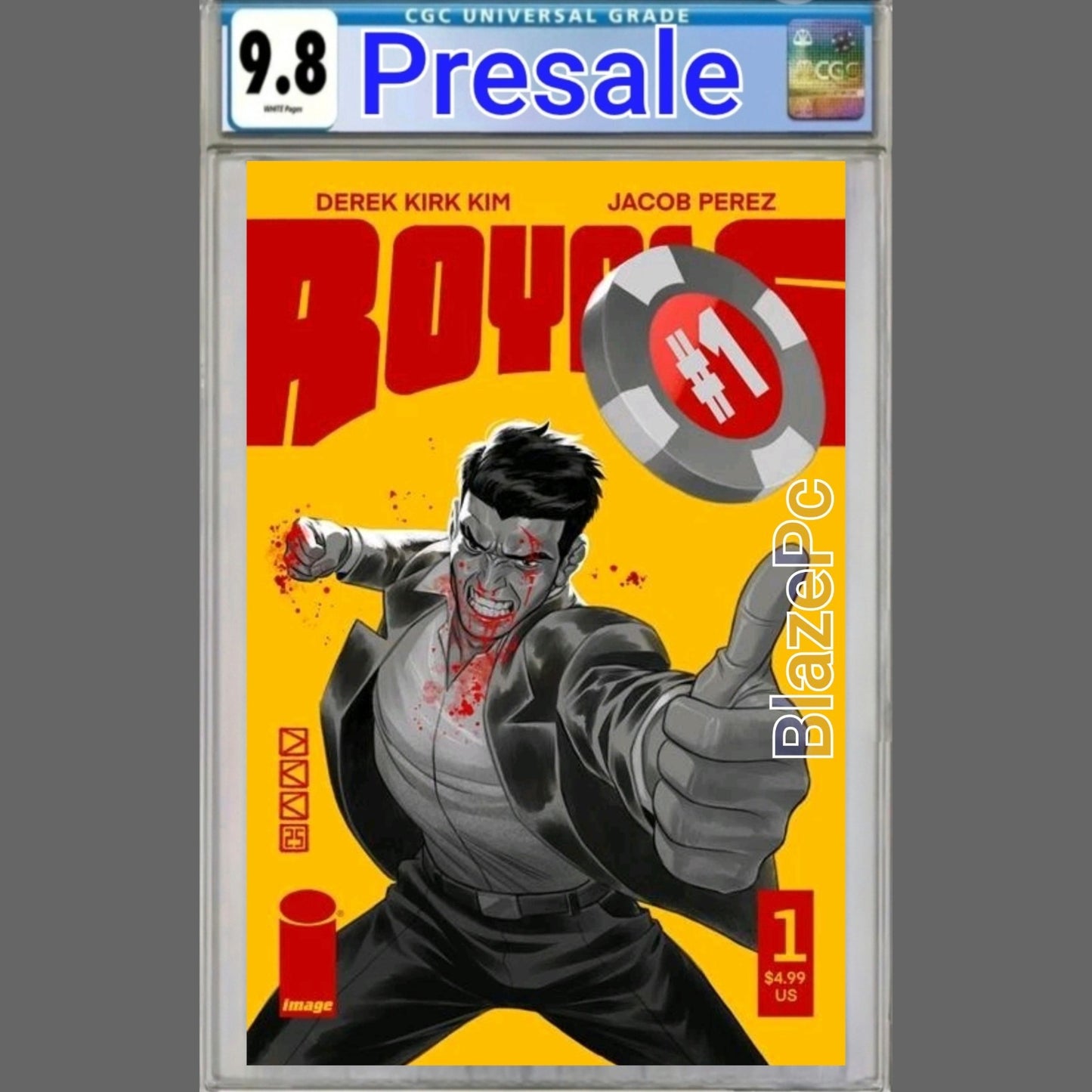 Royals #1 CGC 9.8 Cover C Kim Poker Chip Variant 1st Print Image Comics PRESALE