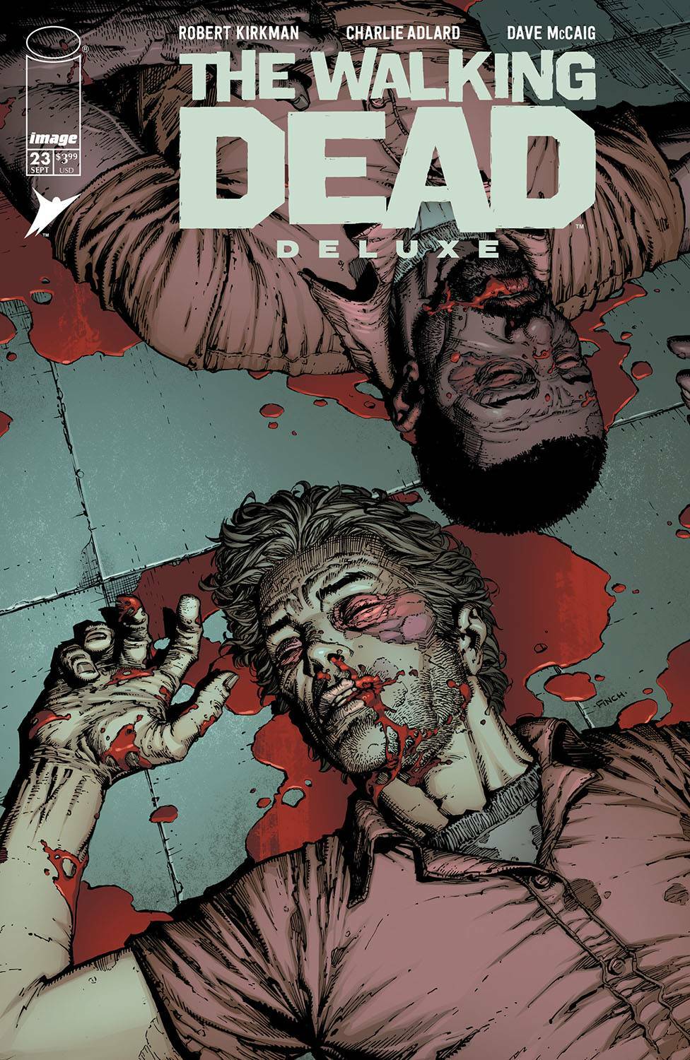 Walking Dead Deluxe #23 Cover A B C Variant Set Options Image NM