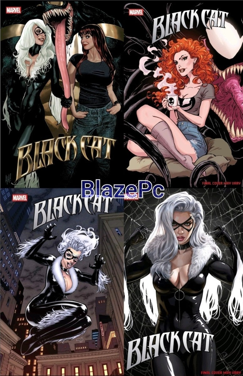 Black Cat #7 Cover A B C D Variant Set Options Wilson Marvel 2026 Presale 2/11