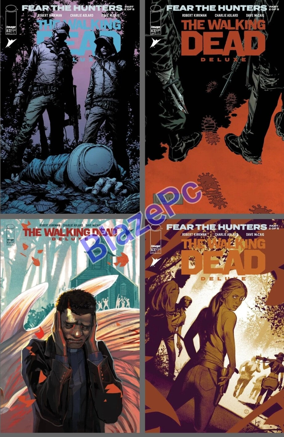 Walking Dead Deluxe #63 Cover A B C D Variant Set Options Image Comics 2023 NM