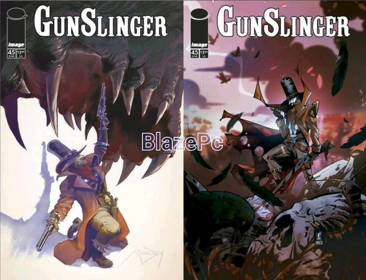 Gunslinger Spawn #45 Cover A B Variant Set Options Image Comics 2025 NM