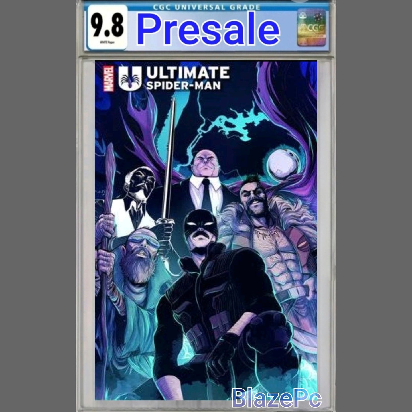 Ultimate Spider-Man #8 CGC 9.8 Luciano Vecchio Variant 1st Print 2025 PRESALE