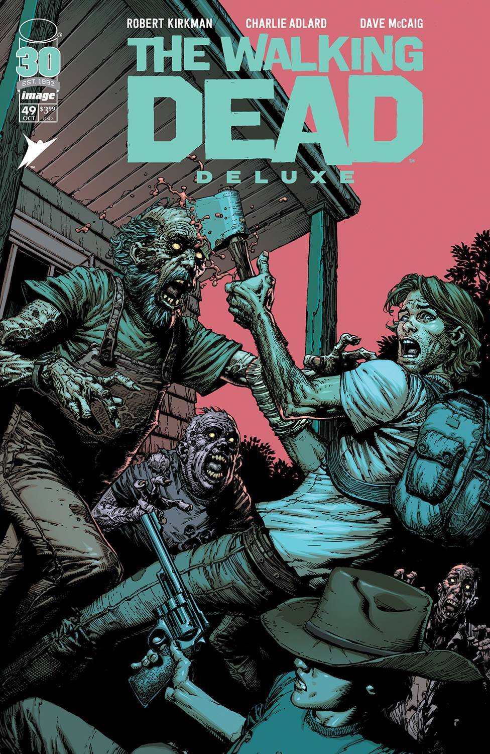 Walking Dead Deluxe #49 Cover A B C D Variant Set Options 2022 Image NM