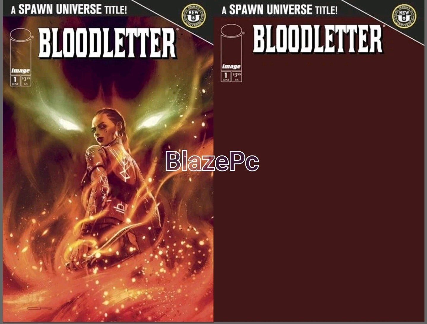 Spawn Bloodletter #1 Cover A B Variant Set Options Image 2025 NM
