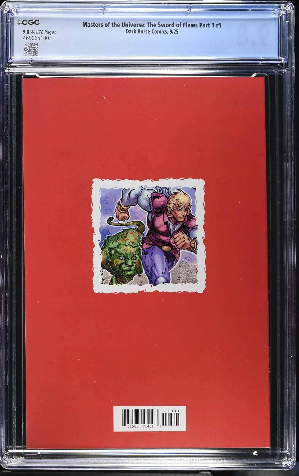 He-Man Masters of the Universe Sword of Flaws Part 1 #1 CGC 9.8 Cover A 2025