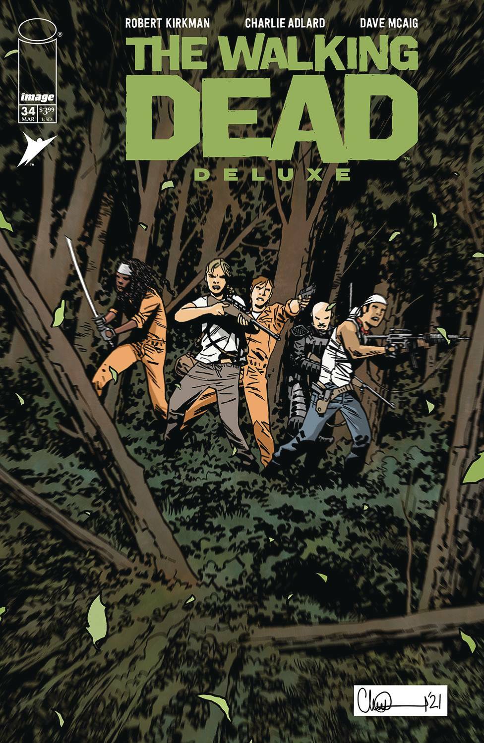 Walking Dead Deluxe #34 Cover A B C D E Variant Set Options Image NM