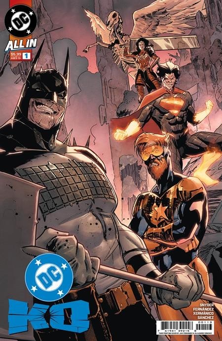 DC KO #1 3rd Print Javier Fernandez Absolute Variant DC Comics 2026 NM