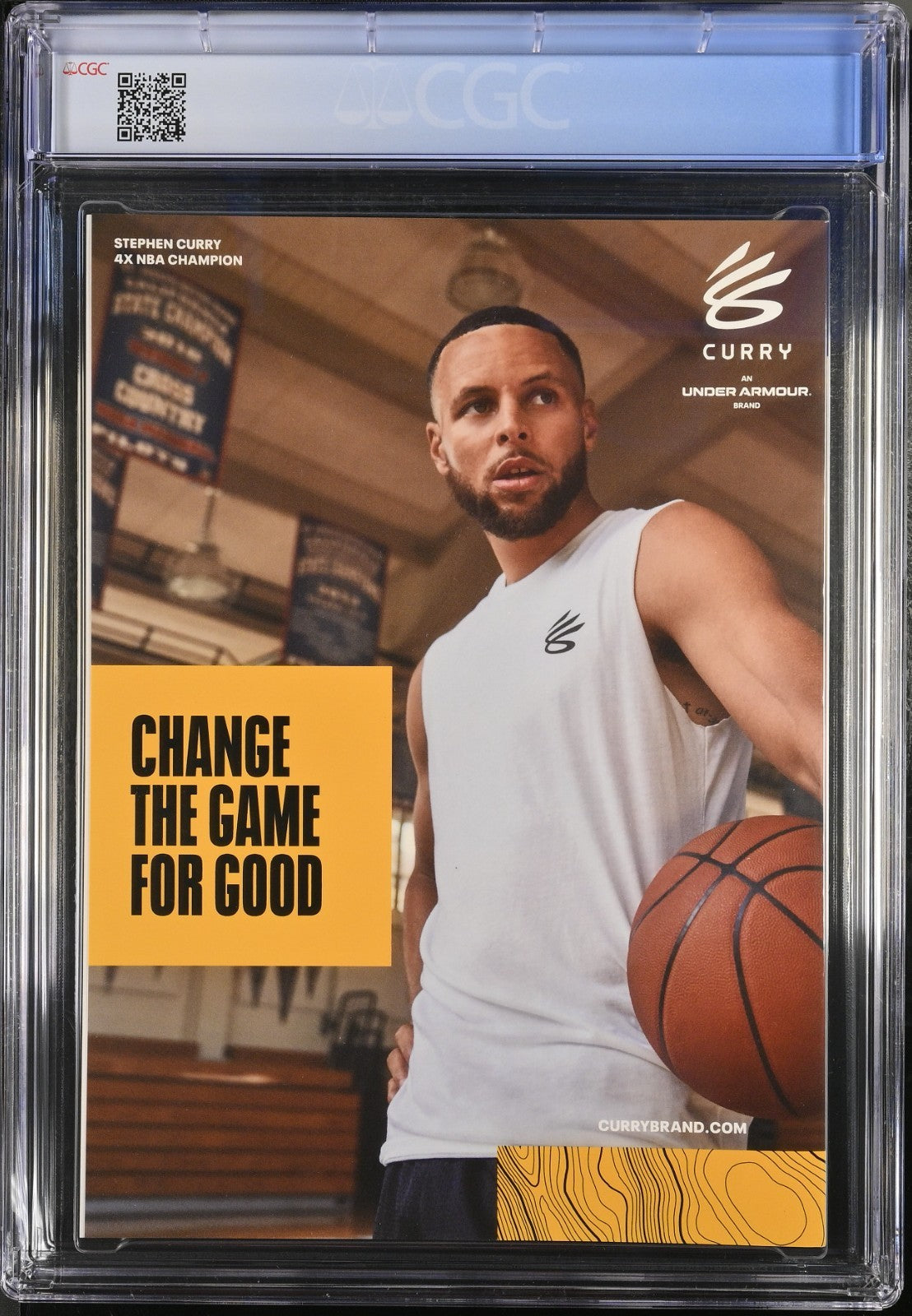 Slam Magazine #256 CGC 9.8 Jalen Brunson NYK Orange Metal Variant # 126 of 628