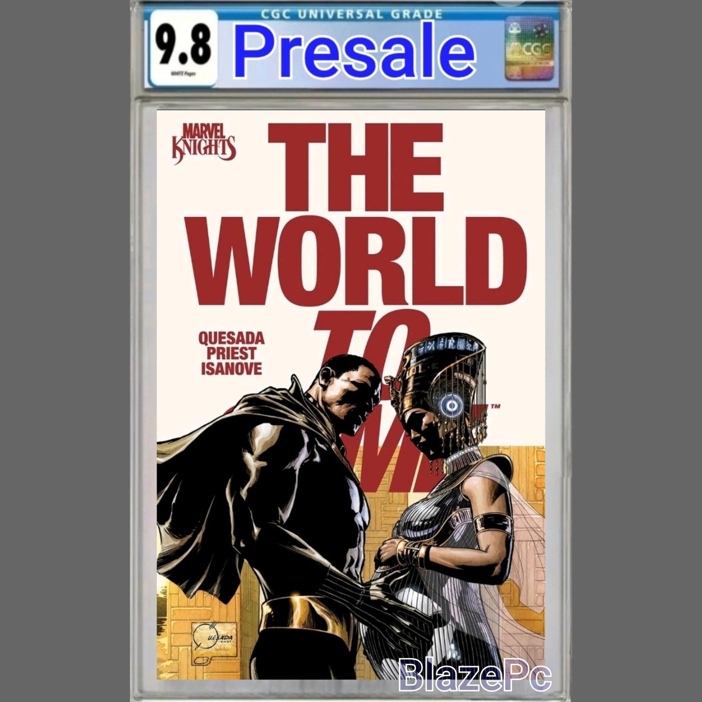 Marvel Knights The World To Come #2 CGC 9.8 Cover A Quesada 1st Print PRESALE