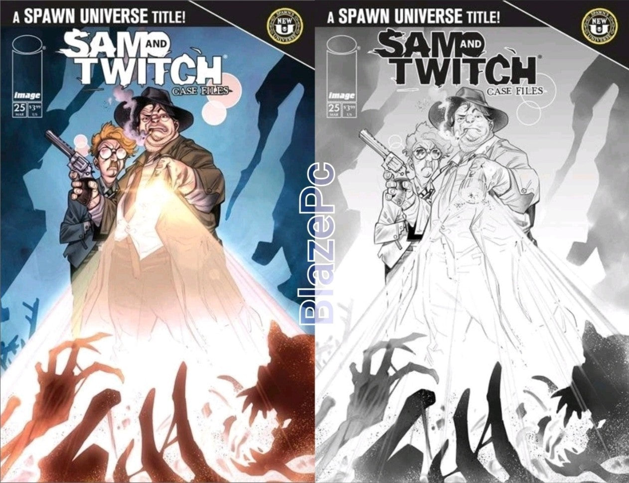Sam and Twitch Case Files #25 Cover A B Variant Set Options Image Presale 7/1