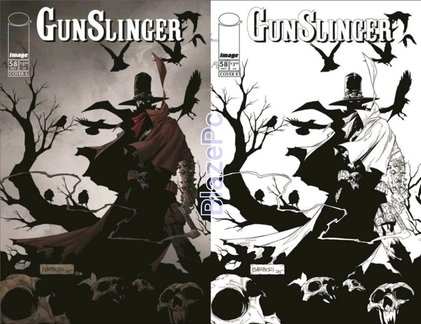 Gunslinger Spawn #58 Cover A B Variant Set Options Image Comic 2026 Presale 9/23