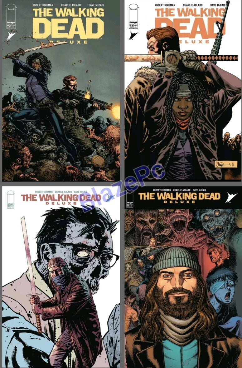 Walking Dead Deluxe #92 Cover A B C D Variant Set Options Image Comics 2024 NM