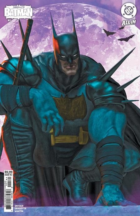 Absolute Batman Superman Wonder Woman #1 Mark Spears Cover B Set DC 2025 NM