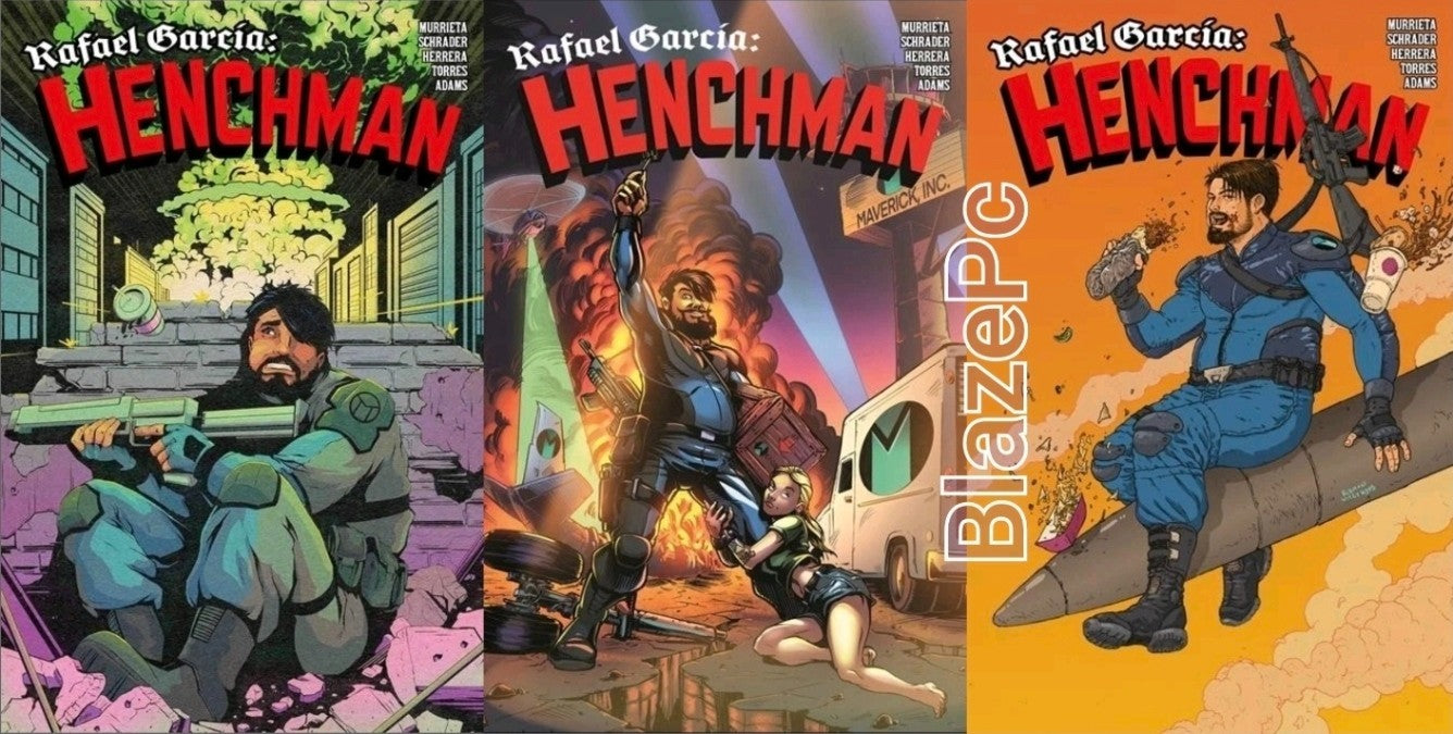 Rafael Garcia Henchman #2 Cover A B C Variant Set Options Titan Presale 4/22