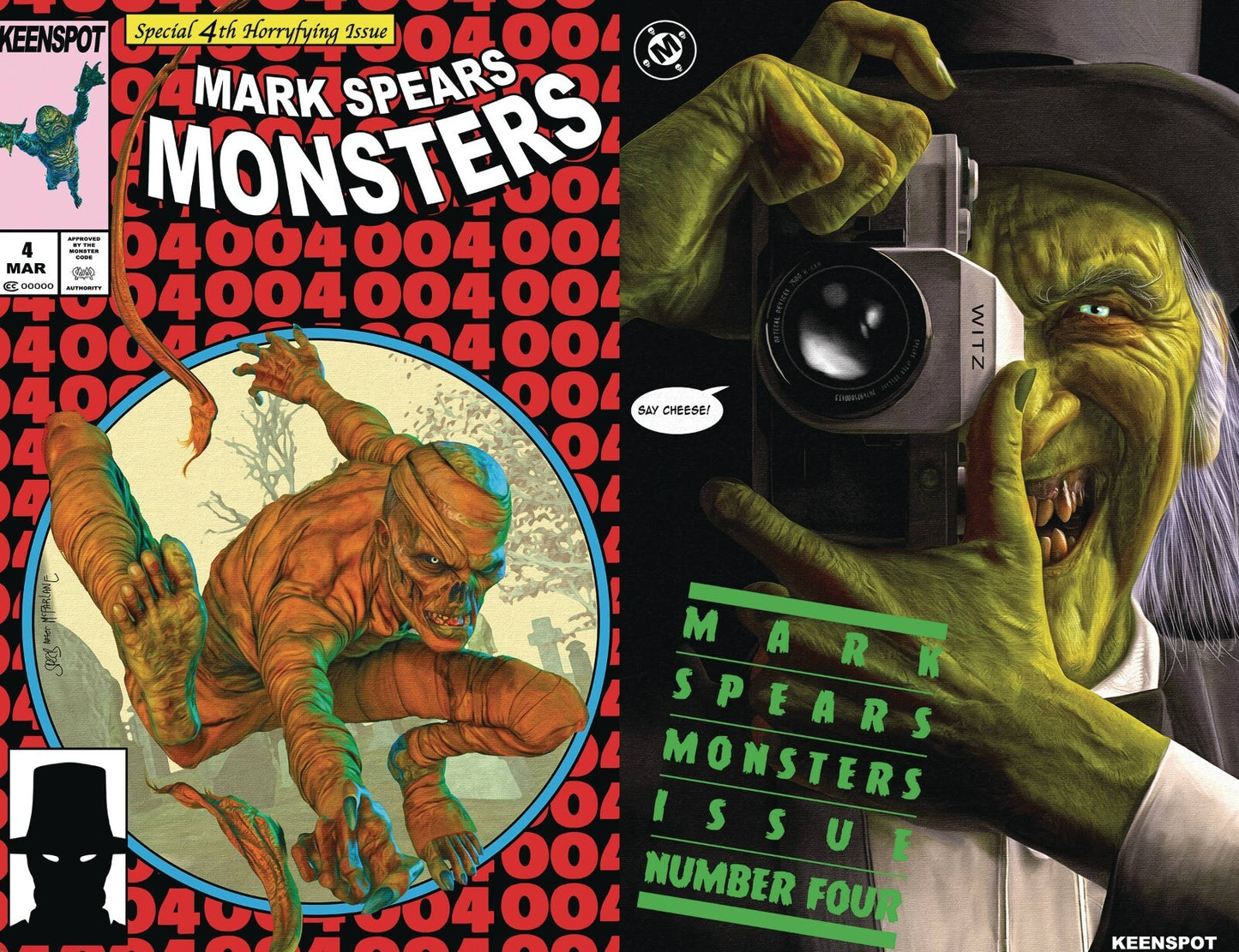 Mark Spears Monsters #4 Cover A B C D E F G Variant Set Option 2025 NM