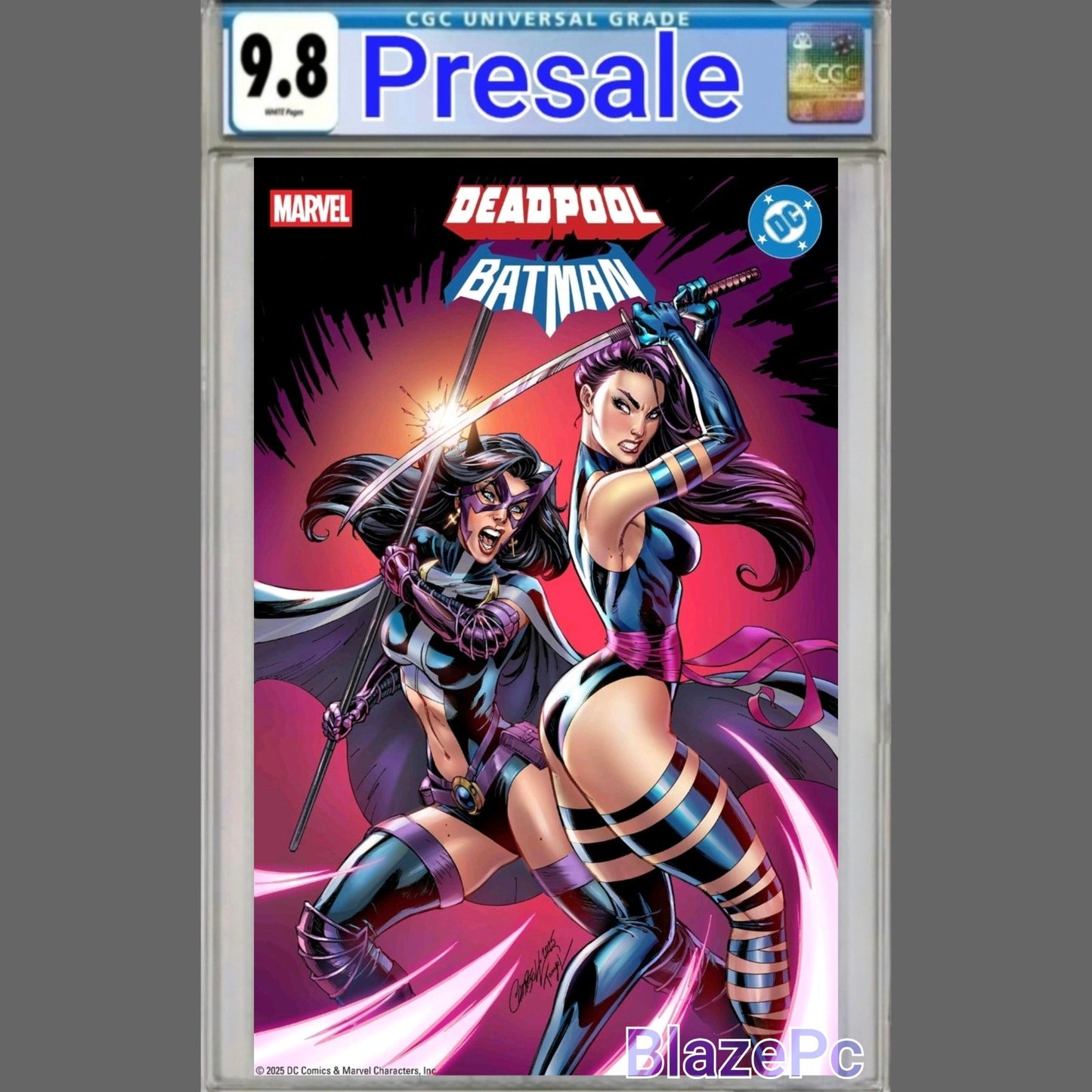 Deadpool Batman #1 CGC 9.8 J Scott Campbell Variant 2025 PRESALE