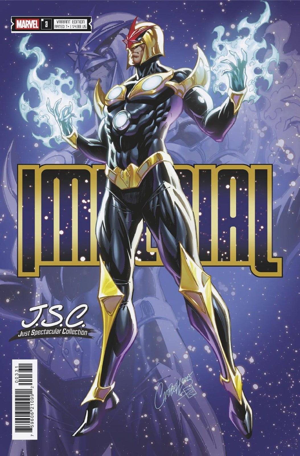 J Scott Campbell Just Spectacular Collection Variant Set Option Presale 8/3-9/24
