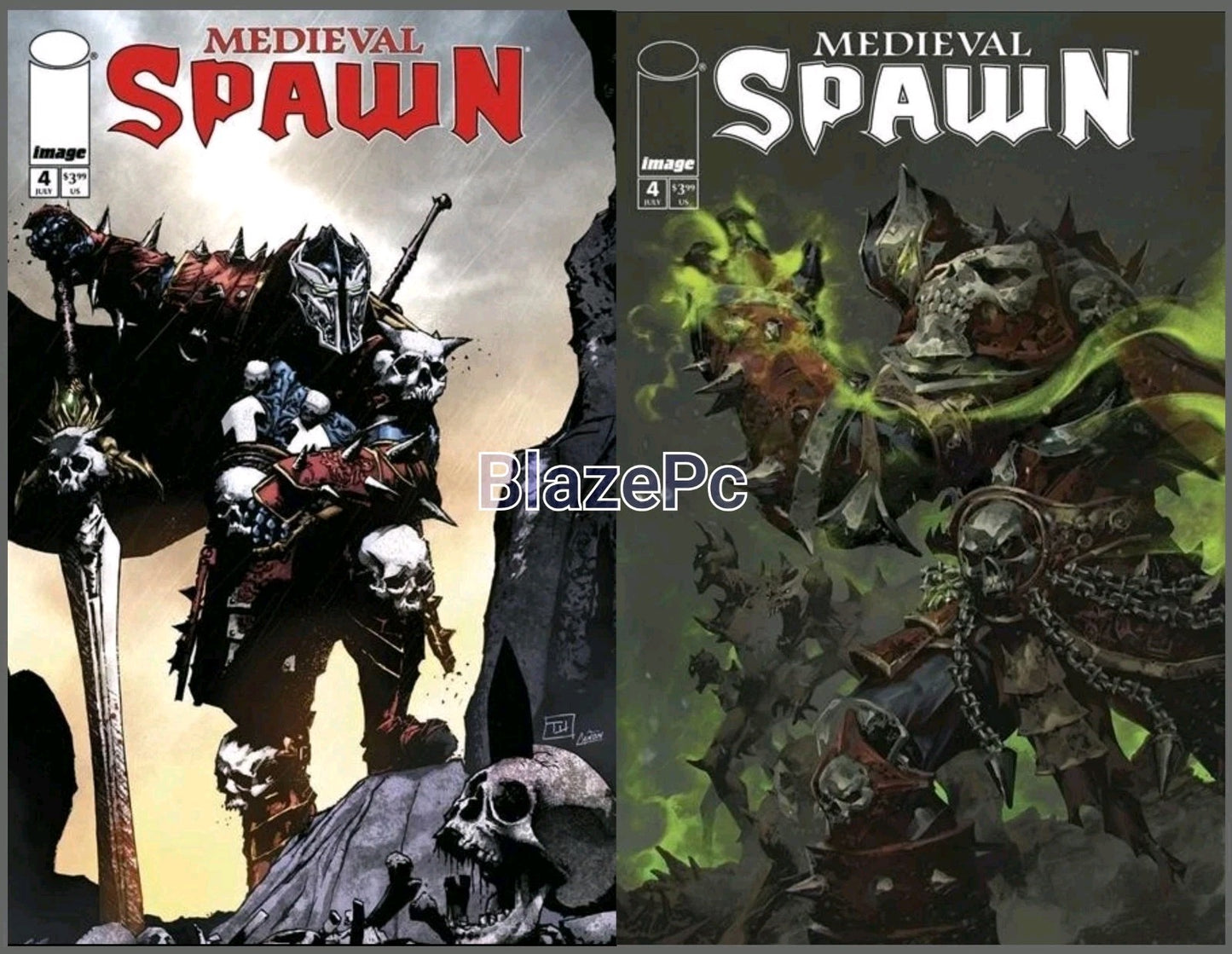 Medieval Spawn #4 Cover A B Variant Set Options Image Comics 2025 NM