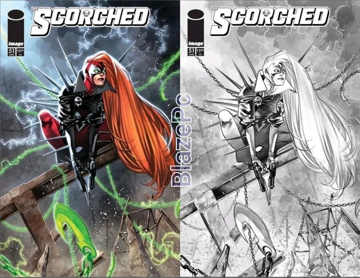 Spawn Scorched #51 Cover A B Variant Set Options Image Comics 2026 Presale 5/27