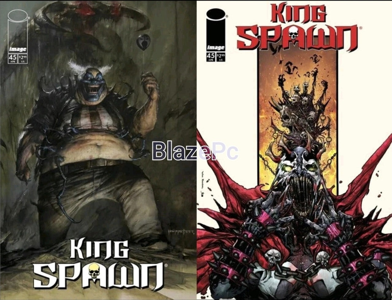 King Spawn #45 Cover A B Variant Set Options Image Comics 2025 NM