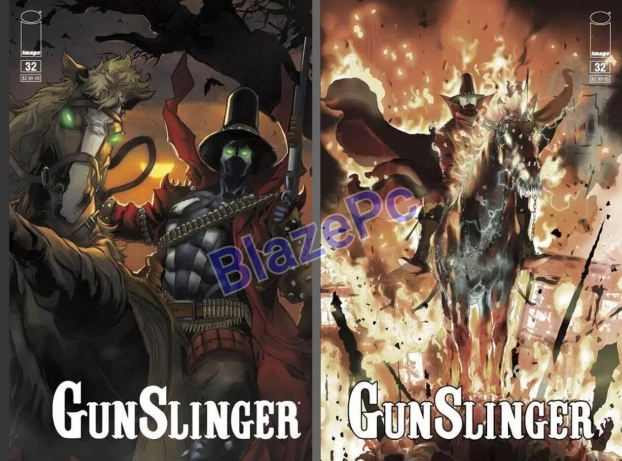 Gunslinger Spawn #32 Cover A B Variant Set Option Image Comics 2024 NM
