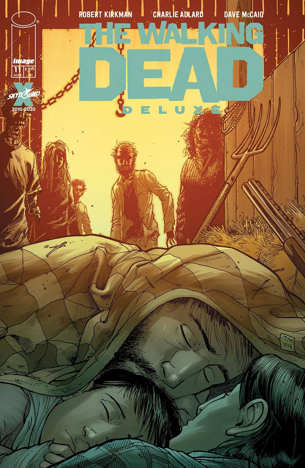 Walking Dead Deluxe #11 Cover A B C Variant Set Options NM