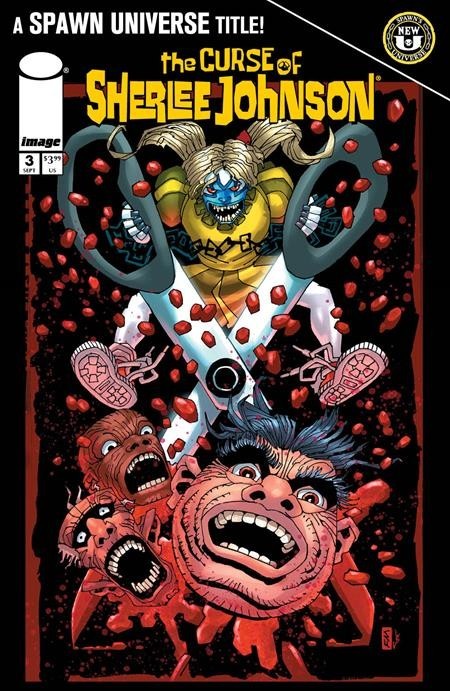 Spawn The Curse Sherlee Johnson #3 A B C Variant Set or 1:25 Option Presale 9/17
