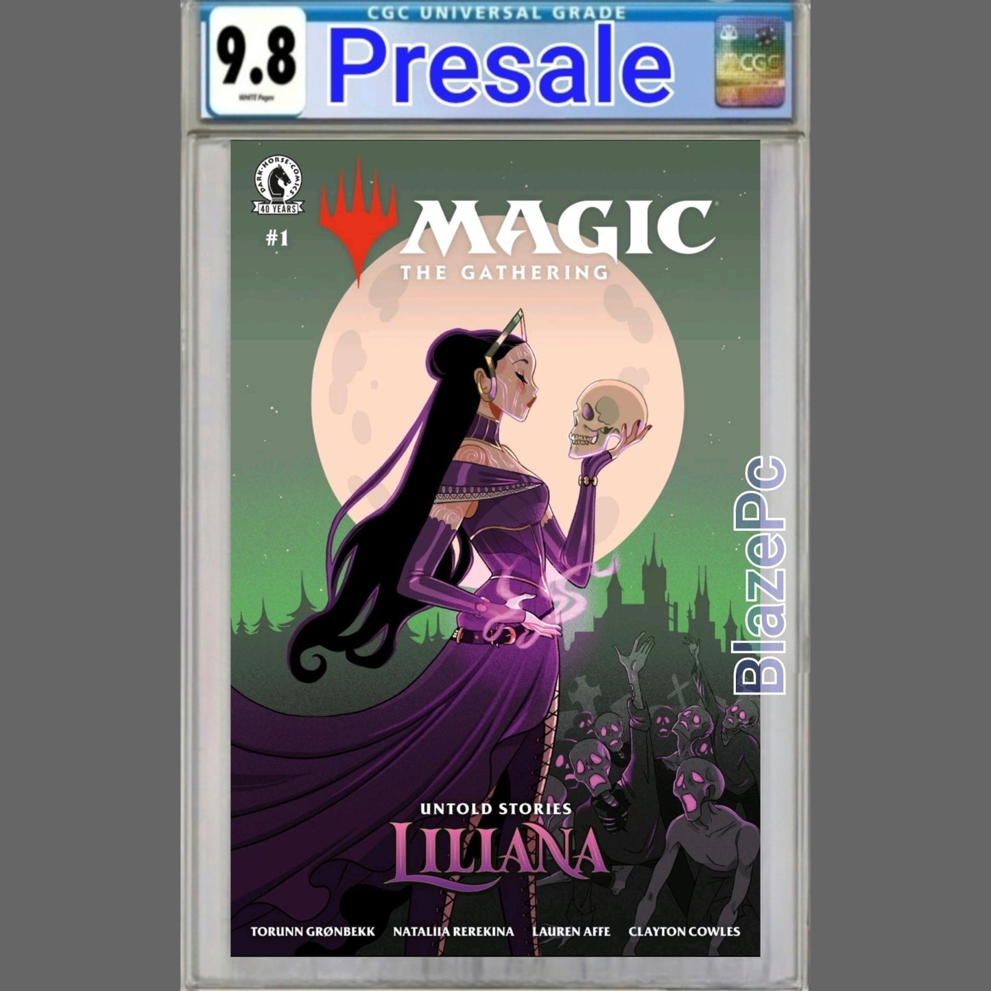 Magic The Gathering Untold Stories Liliana #1 CGC 9.8 Meynet B Variant PRESALE