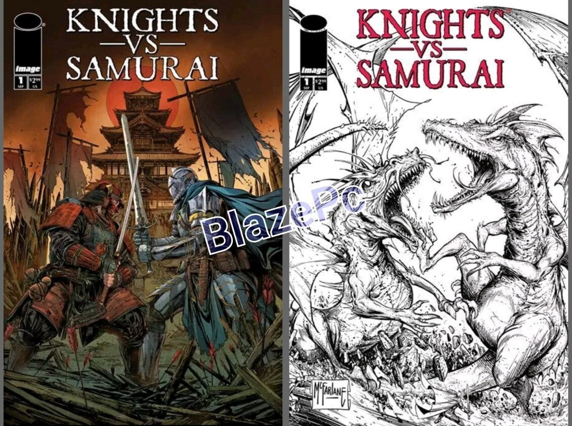 Knights Vs Samurai #1 Cover A C Variant Set Options McFarlane Image Comics NM