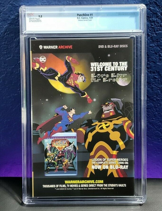 Punchline #1 CGC 9.8 1:25 Jorge Jimenez Incentive Variant Tynion DC Comics 2021