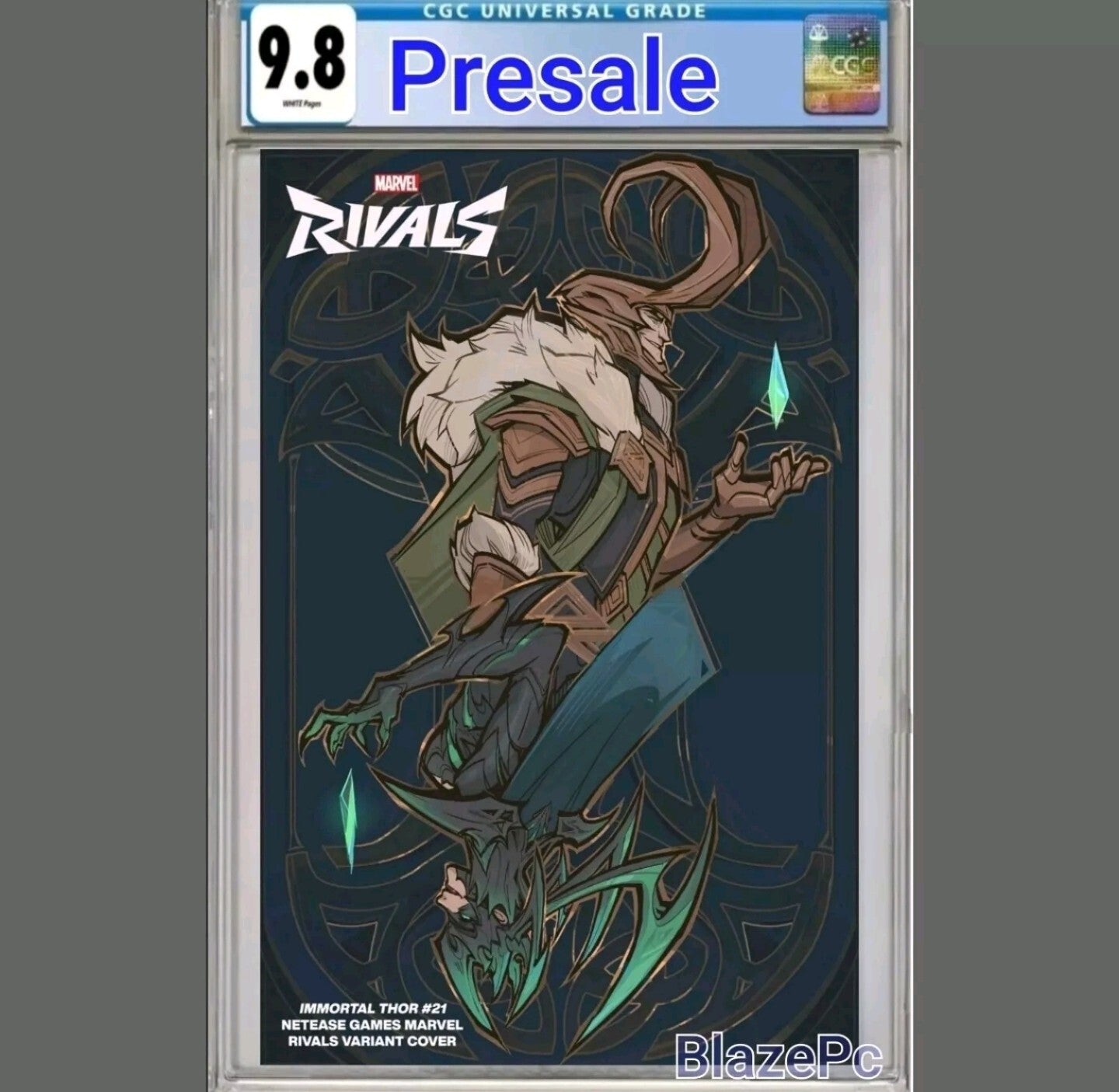 Immortal Thor #21 CGC 9.8 Netease Marvel Rivals Variant 2025 PRESALE