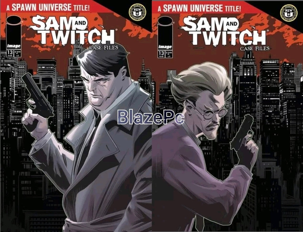 Sam and Twitch Case Files #13 Cover A B Variant Set Options Image Comics NM