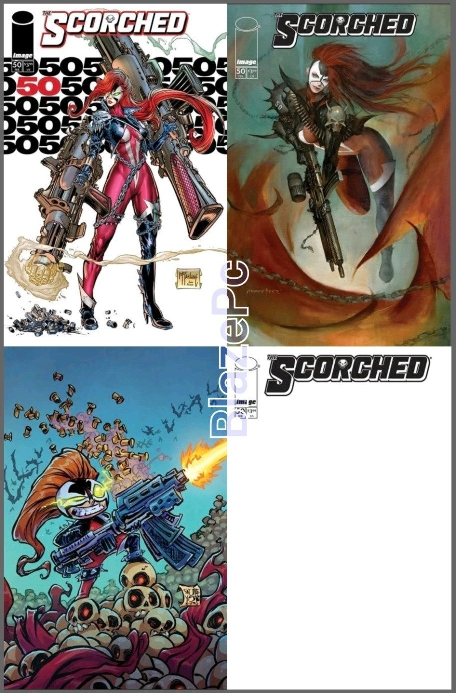 Spawn Scorched #50 Cover A B C D Variant Set Options Image 2026 Presale 4/15