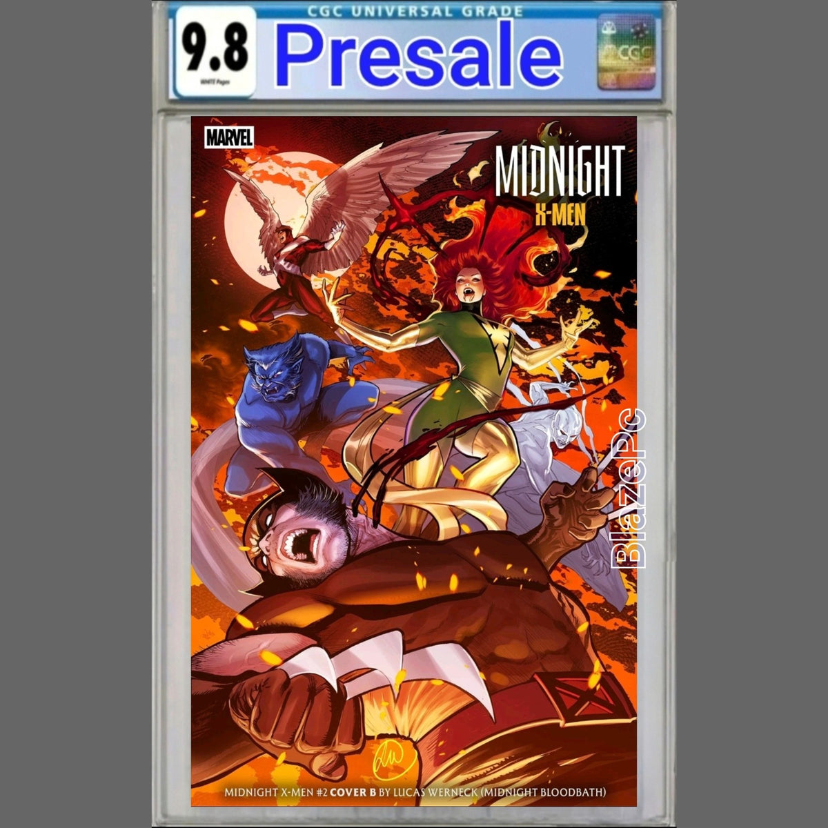 Midnight X-Men #2 CGC 9.8 Lucas Werneck Cover B Variant Hickman 11/18 PRESALE
