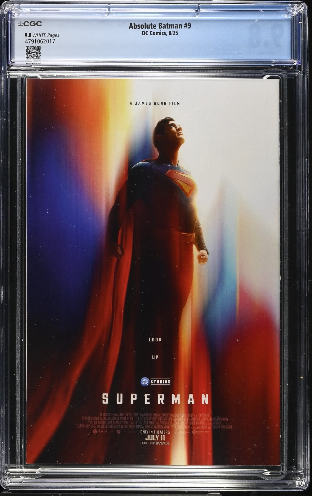 Absolute Batman #9 CGC 9.8 Cover A Nick Dragotta 1st Print Bane DC Comics 2025