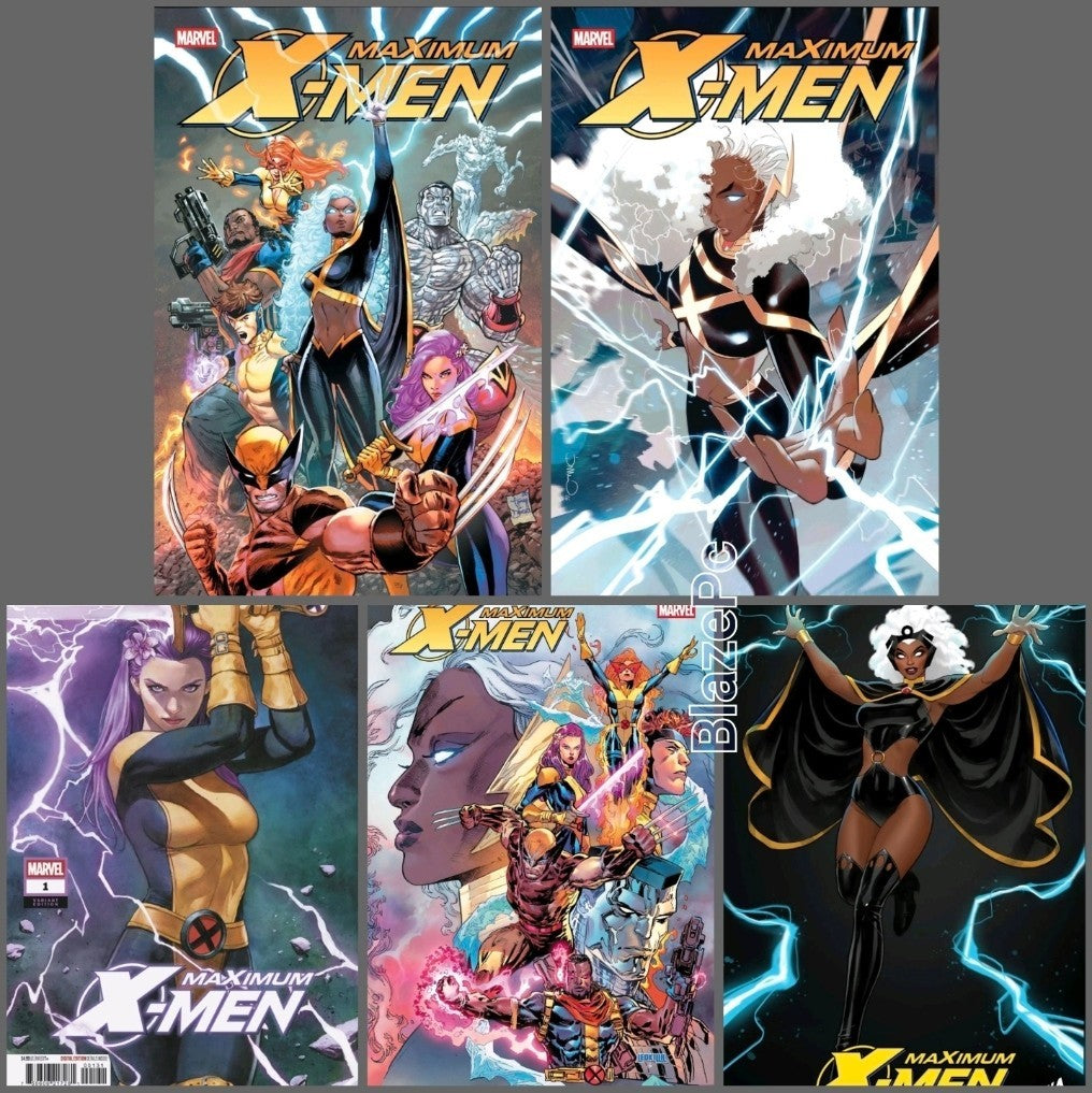 Maximum X-Men #1 Cover A B C D E Variant Set Options Marvel 2026 Presale 12/2