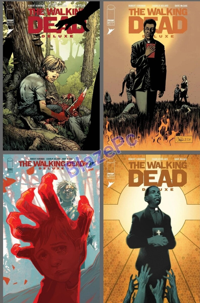 Walking Dead Deluxe #61 Cover A B C D Variant Set Options 2023 Image Comics NM