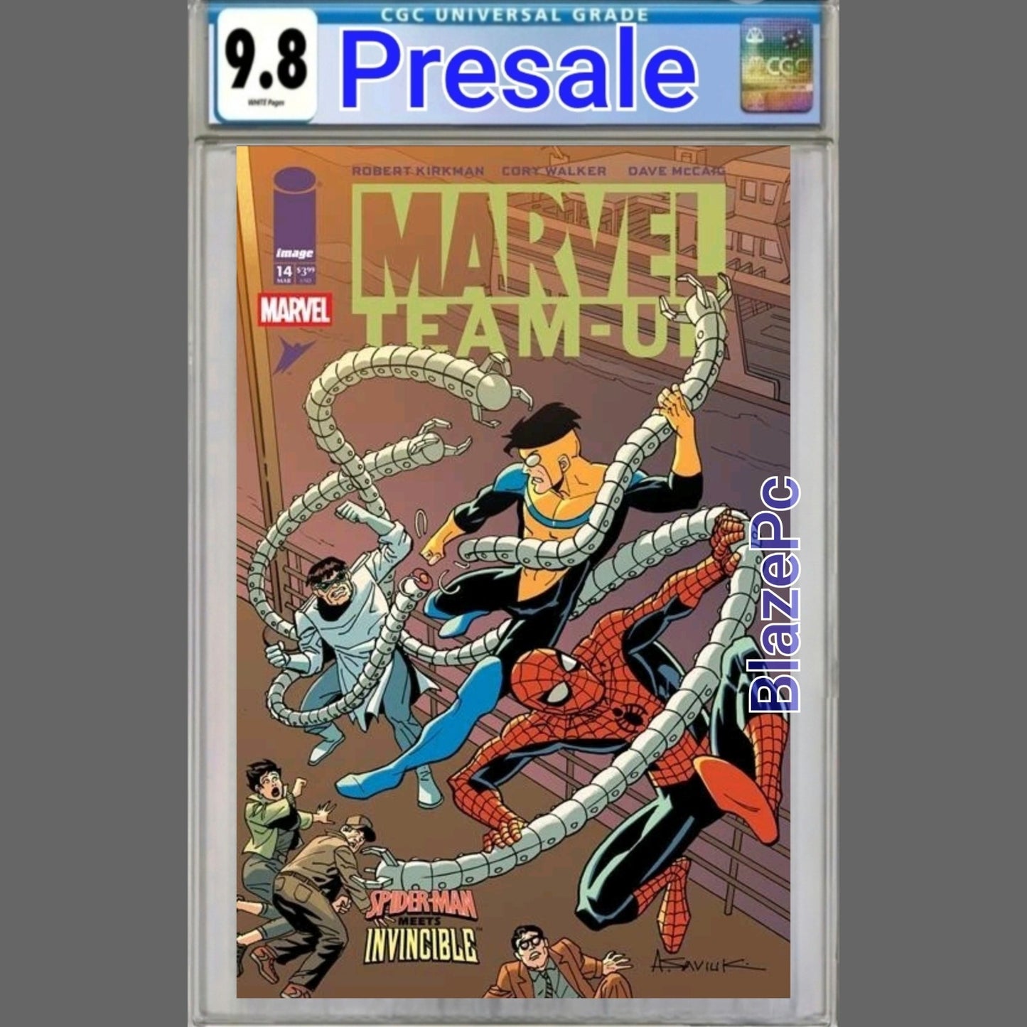 Marvel Team Up Facsimile #14 CGC 9.8 Cover F Alex Saviuk Variant 2026 PRESALE