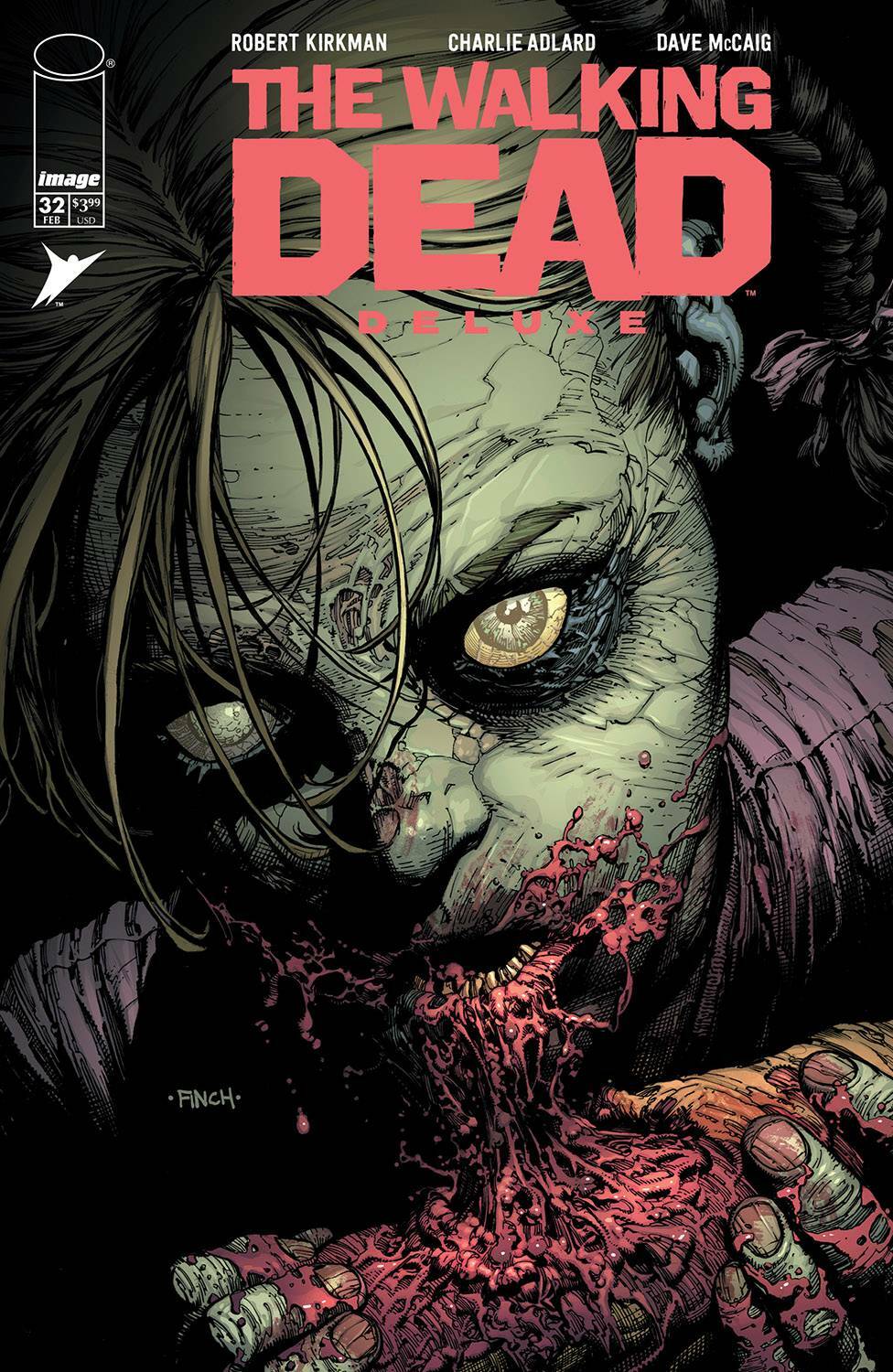 Walking Dead Deluxe #32 Cover A B C Variant Set Options NM
