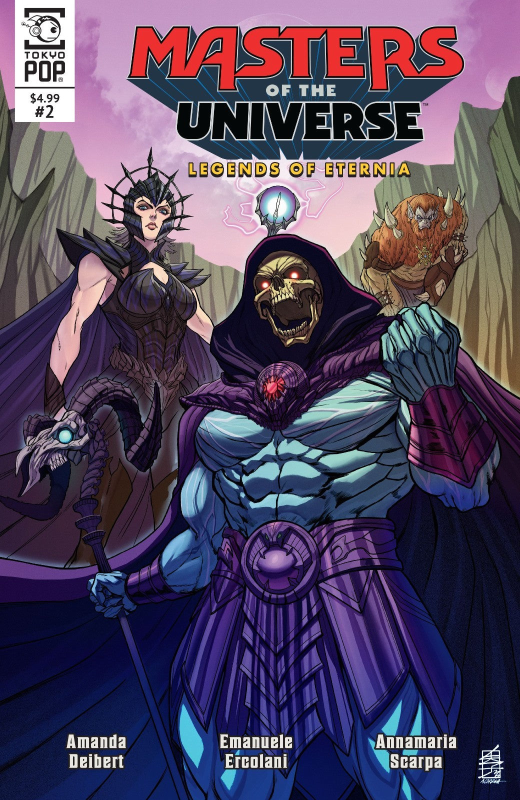 Masters of the Universe Legends of Eternia #2 Cover A Tokyopop Presale 9/9