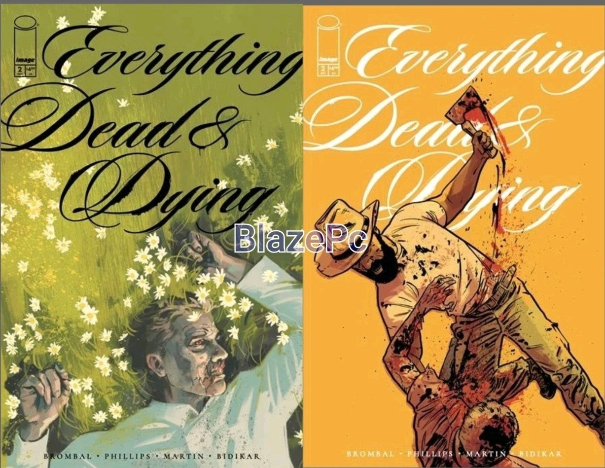 Everything Dead & Dying #2 Cover A B Variant Options Image Comics Presale 10/8