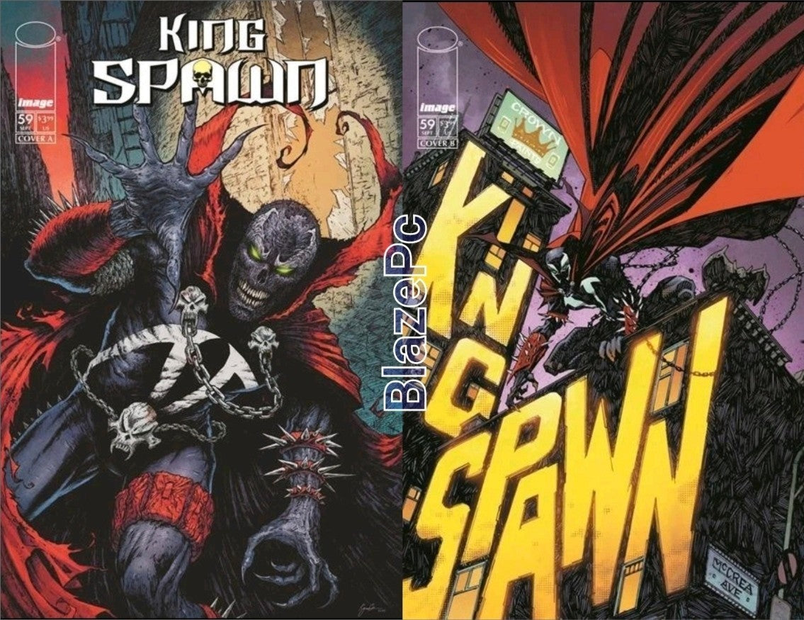King Spawn #59 Cover A B Variant Set Options Image Comics 2026 Presale 9/23