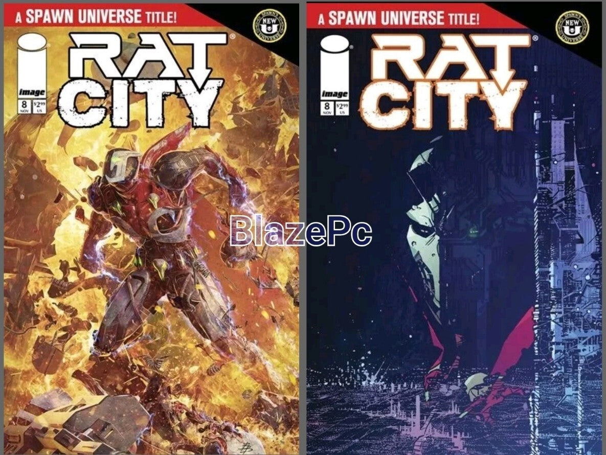 Rat City #8 Cover A B Variant Set Options Spawn Image Comics 2024 NM