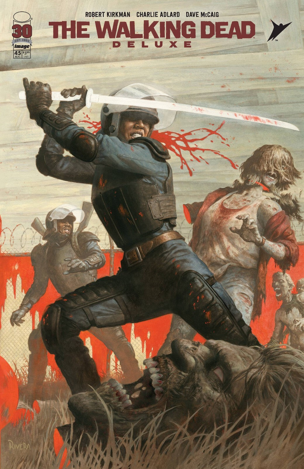 Walking Dead Deluxe #45 Cover A B C Variant Set Options Image 2022 NM