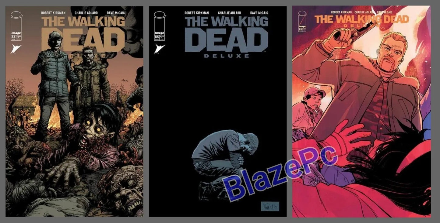 Walking Dead Deluxe #85 Cover A B C Variant Set Option Image Comics 2024 NM