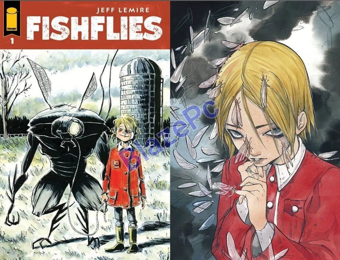 Fishflies #1 Cover A B Variant Set Options Lemire Image Comics 2023 NM