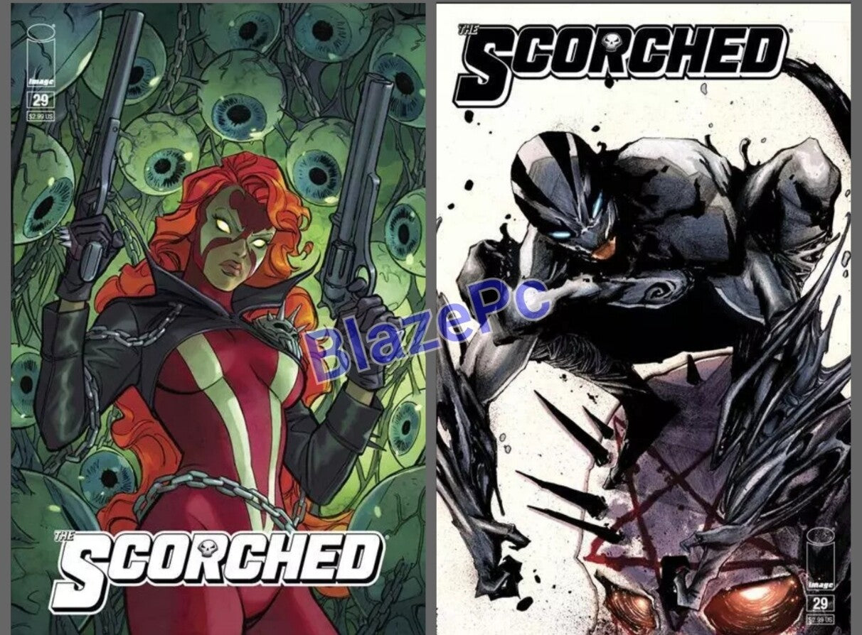 The Scorched #29 Cover A B Variant Set Options Spawn Image 2024 NM-