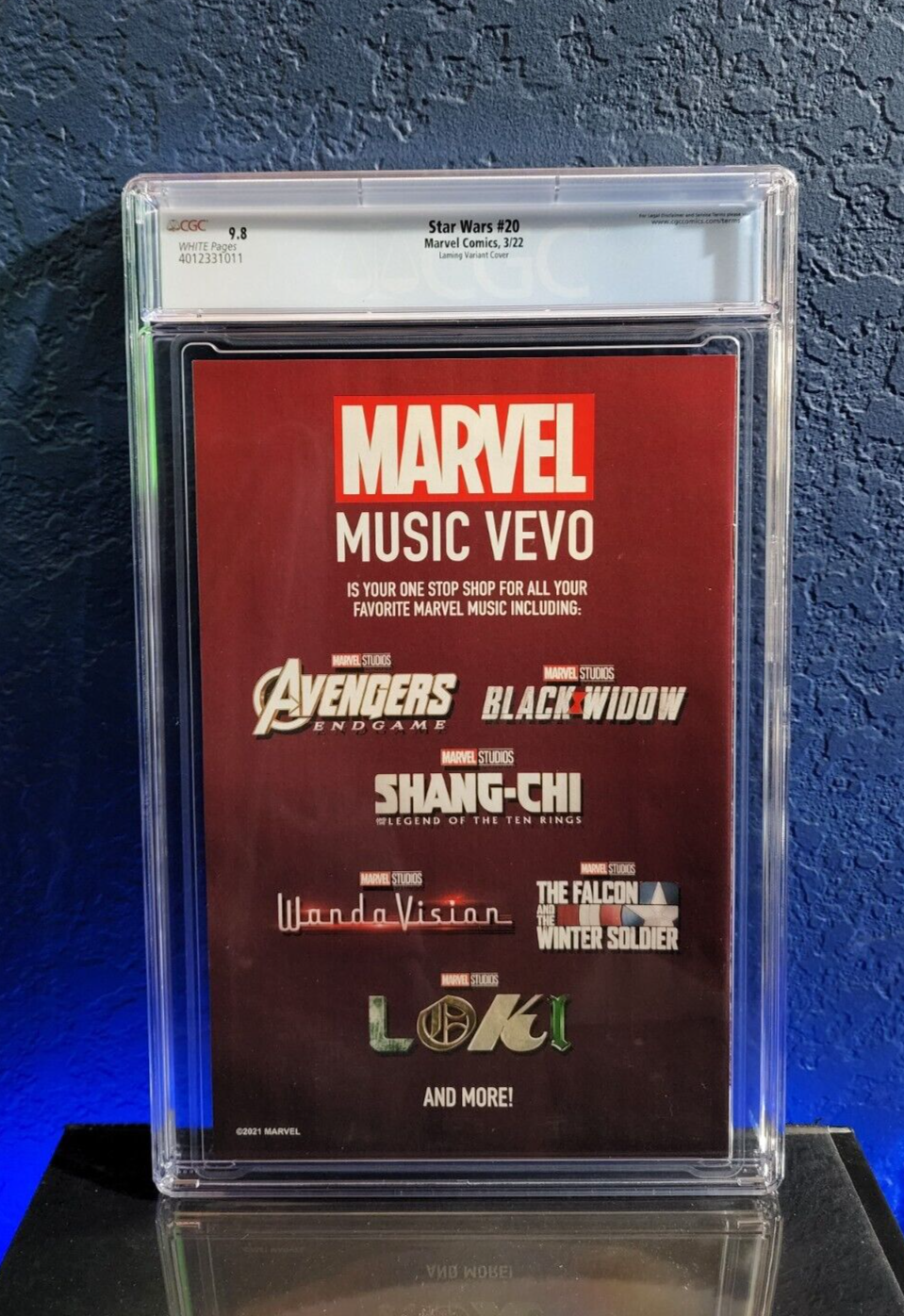 Star Wars #20 CGC 9.8 1:25 Laming Variant 1st Elzar Mann High Republic 2022