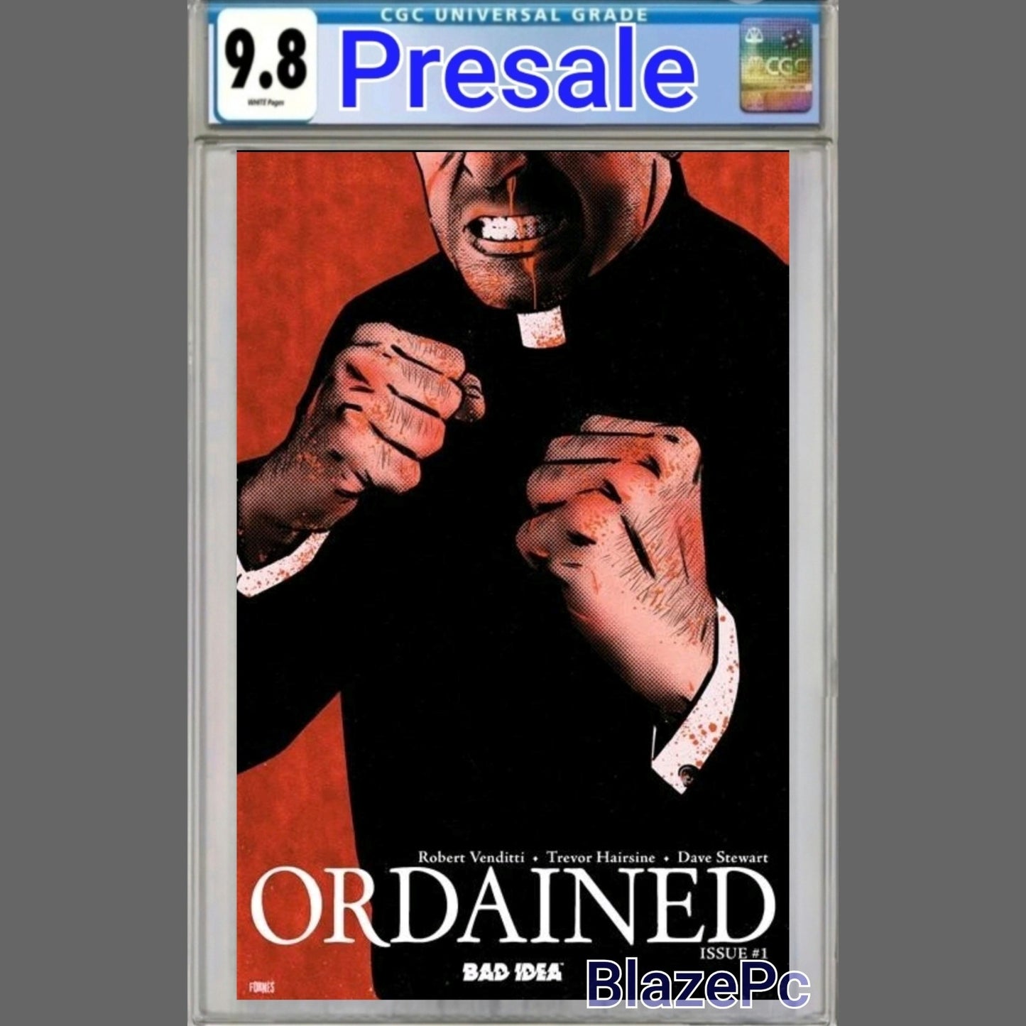 Ordained #1 CGC 9.8 Cover A Jorge Fornes 1st Print Bad Idea 2025 PRESALE